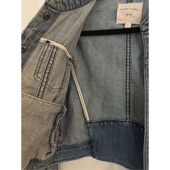 Habitual cropped jean jacket - Picture 6 of 8